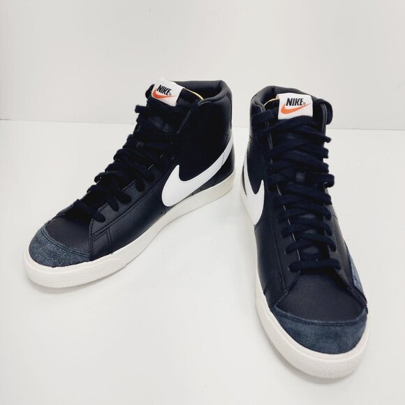 NEW Nike Blazer Mid ‘77 Vintage Thunder Black/White Men’s Size 11.5 (BQ6806 401) - Picture 10 of 14